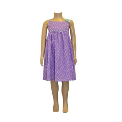 Purple Spot Summer Nightie