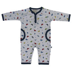 Dinosaur Print Growsuit