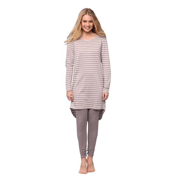 Zinc Striped Dress and Leggings