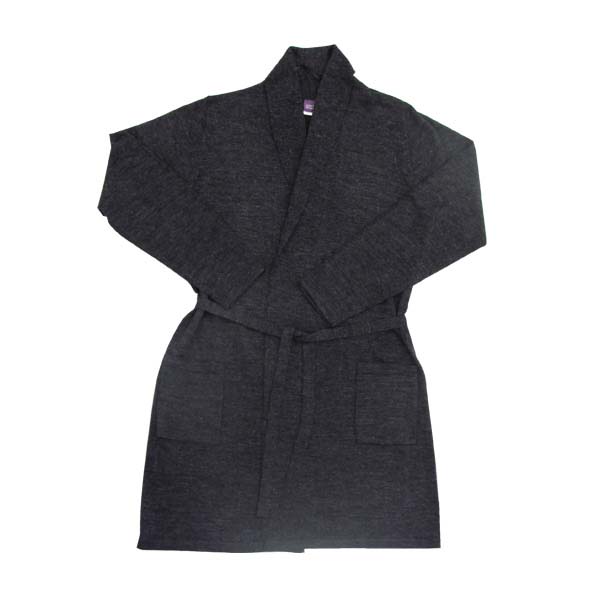 Charcoal Wrap Cardigan