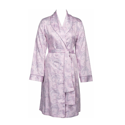 Mauve Paisley Robe