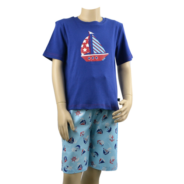 Nautical Print Pj Set