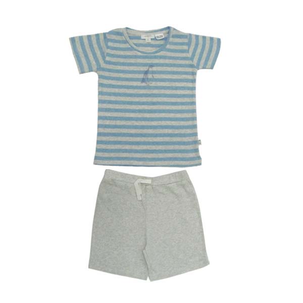 Penguin Striped Top Pjs